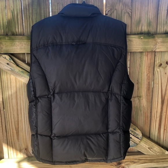 Gap Black Quilted Down Filled Full Zip 5 Pocket Vest Size L - Picture 2 of 14